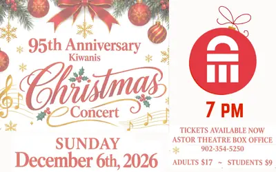 95th Anniversary Kiwanis Christmas Concert en The Astor Theatre
