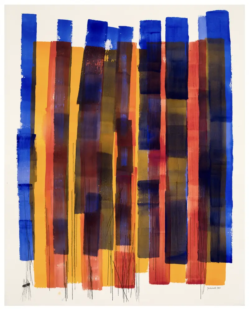 THE EXHIBITION DENIS JUNEAU : SPACE AND COLOR. SIX DECADES OF CREATION AT SIMON BLAIS GALLERY at Galerie Simon Blais