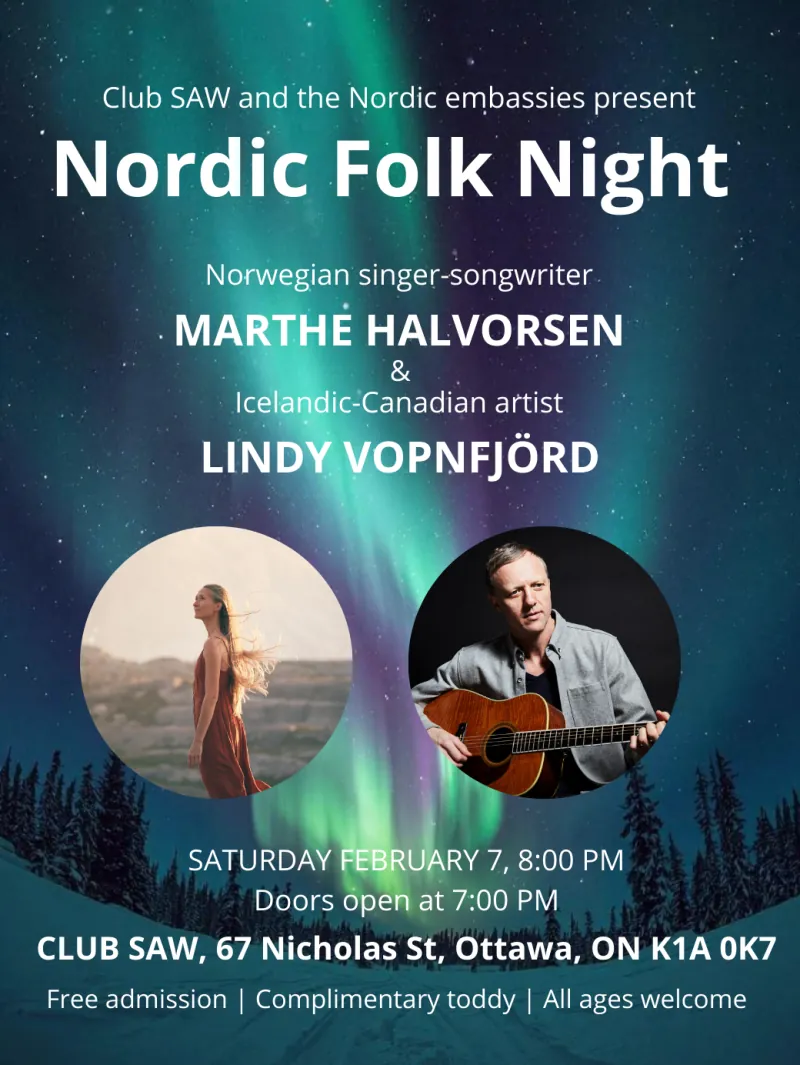 Nordic Folk Night at Club SAW