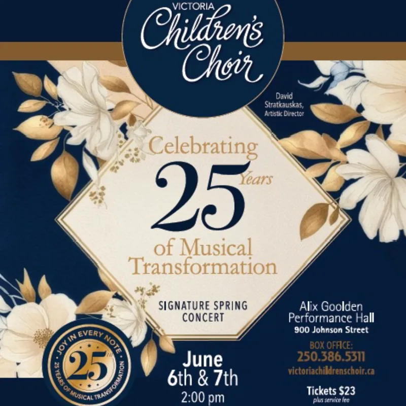 Victoria Children’s Choir Presents: Signature Spring Concert