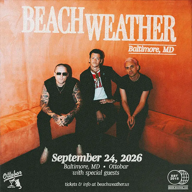 Beach Weather, more TBA at Ottobar
