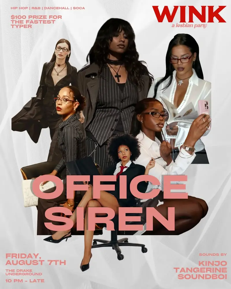 WINK: Office Siren Night at Drake Underground