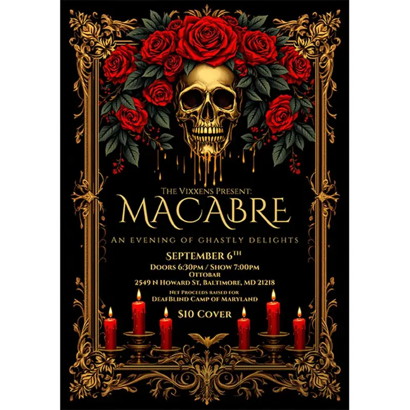 Macabre: An Evening of Ghastly Delights à Ottobar