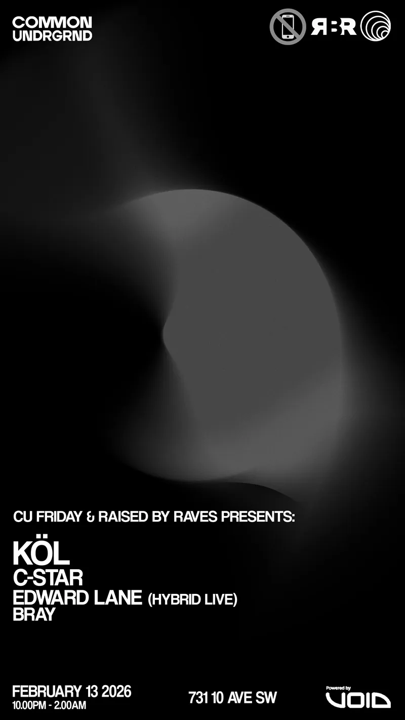 CU Friday pres. Raised By Raves Takeover at Commonwealth Bar & Stage