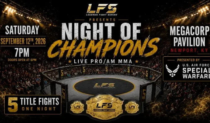 NIGHT OF CHAMPIONS à MegaCorp Pavilion