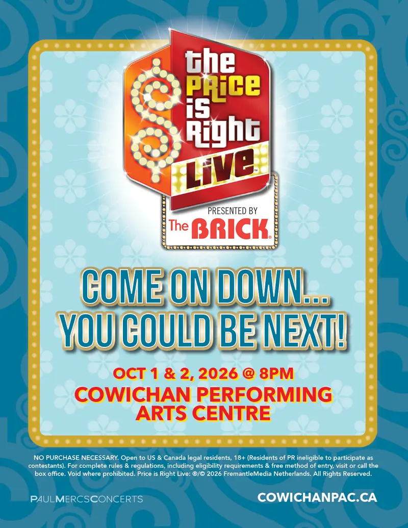 The Price Is Right Live - On Stage at Cowichan Performing Arts Centre