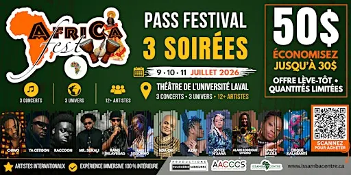 AfriCa Fest Québec 2026 at Laval University