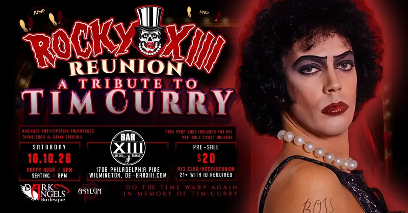 The Rocky XIII Reunion In Honor of Tim Curry at Bar XIII