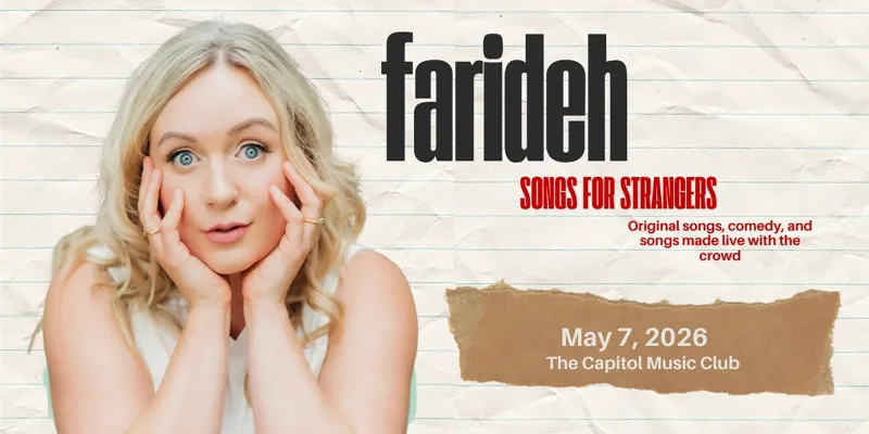 Farideh - Songs for Strangers at Capitol Music Club (The)