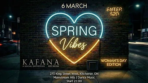 Spring Vibes: International Women's Day Edition at Kafana Kod Milosa