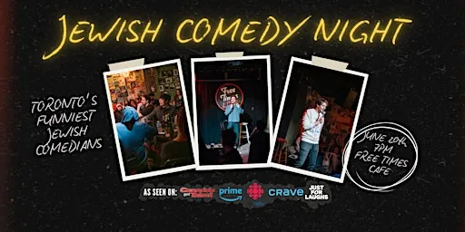 JEWISH Comedy Night: PRO Stand Up Comedy Showcase