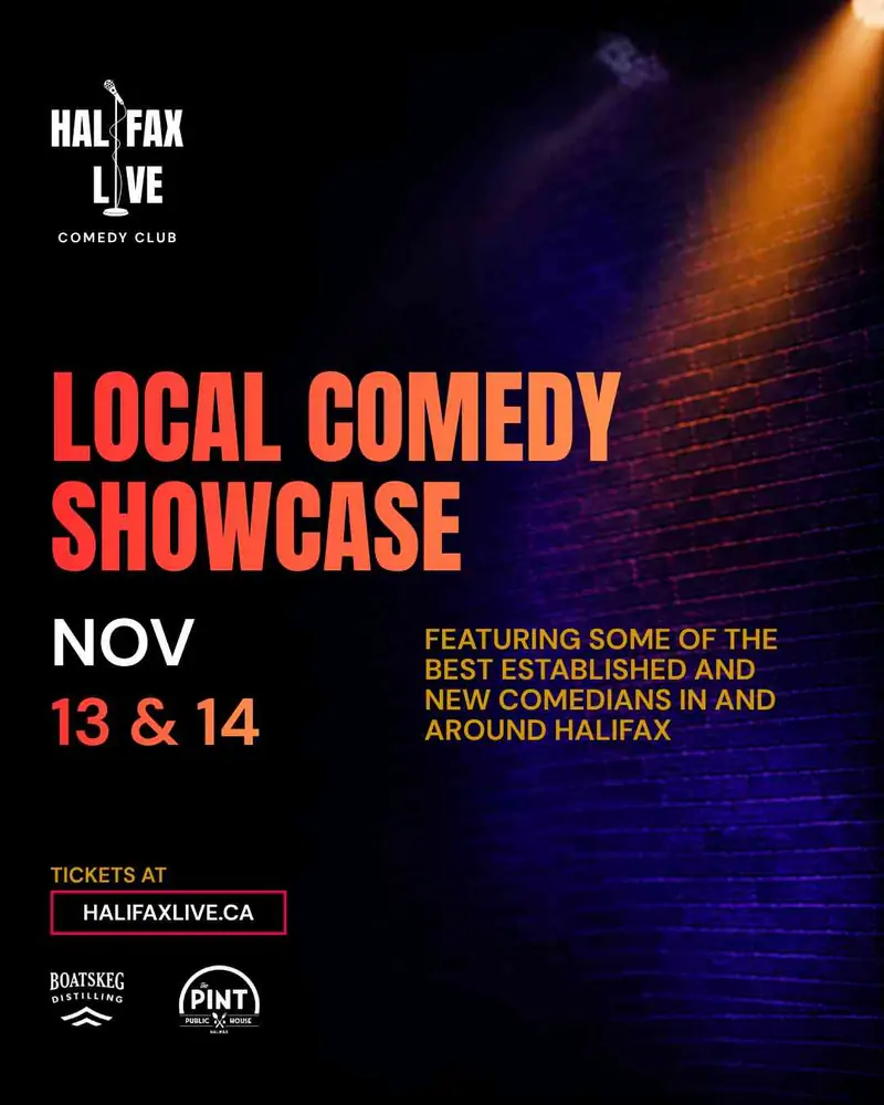 LOCAL COMEDY SHOWCASE en Halifax Live Comedy Club