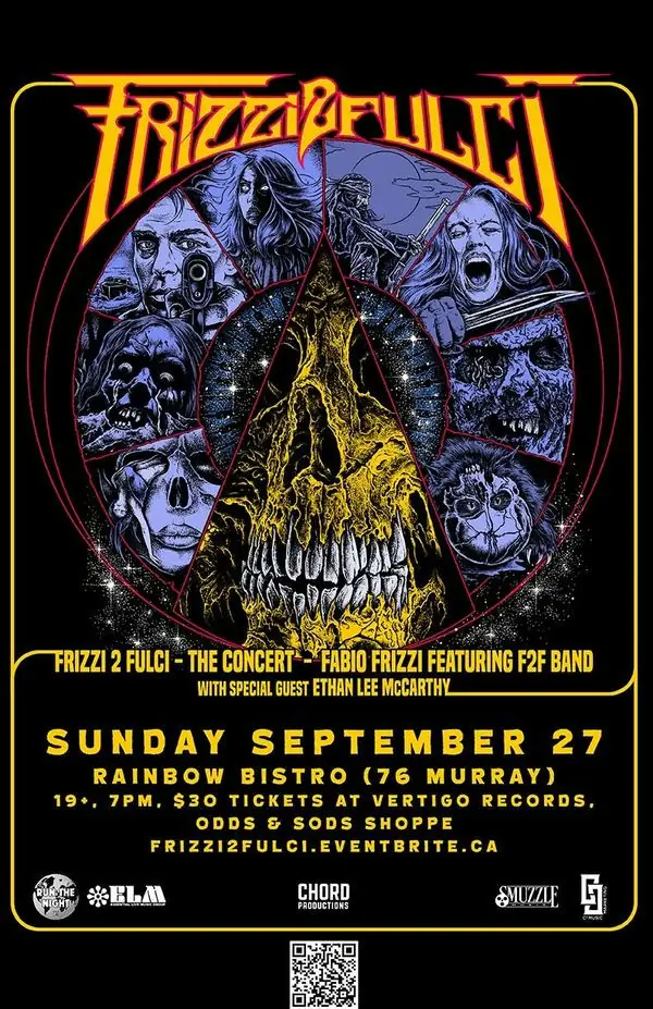 FRIZZI 2 FULCI at Rainbow Bistro
