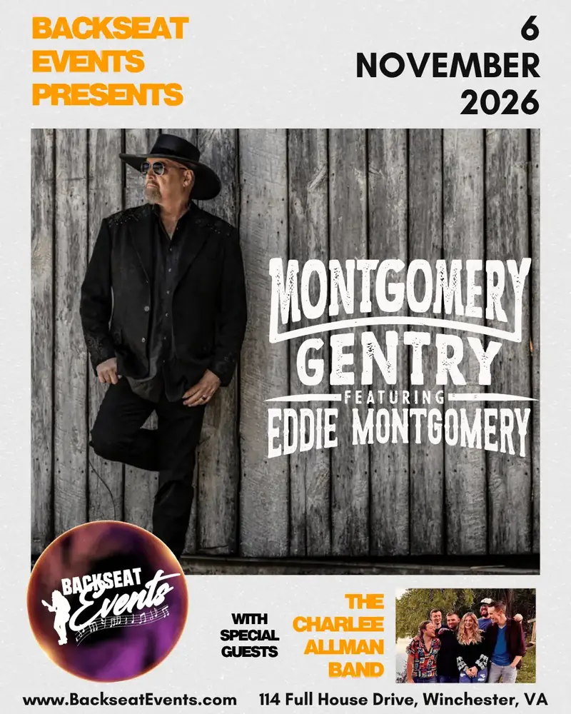 Hell Yeah! Montgomery Gentry en Backseat Events