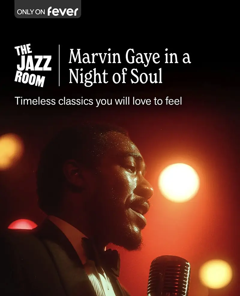 The Jazz Room: Marvin Gaye in a Night of Soul à Pyramid Cabaret