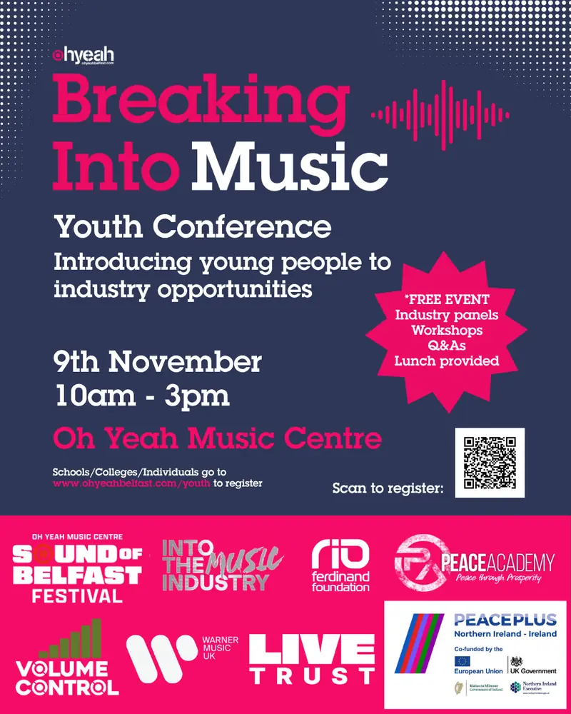 Breaking Into (Live) Music en Oh Yeah Music Centre