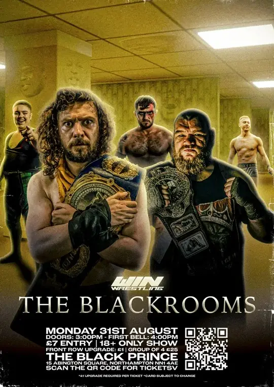 WIN Wrestling presents Black Rooms à The Black Prince