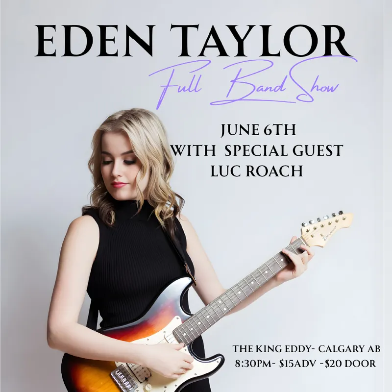 Eden Taylor at King Eddy
