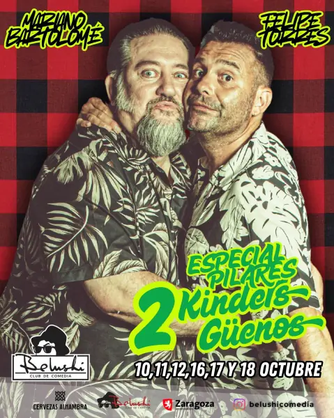 FELIPE TORRES Y MARIANO BARTOLOMÉ à Belushi Club de Comedia