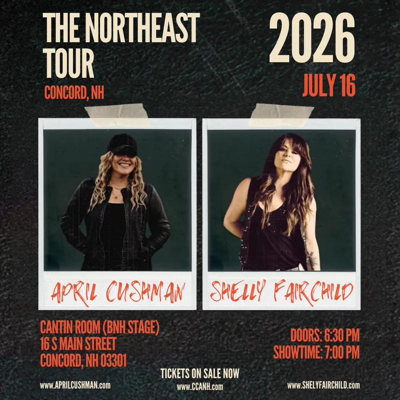 April Cushman & Shelly Fairchild à Bank of NH Stage