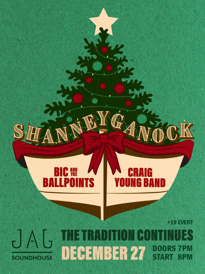 Shanneyganock Christmas à JAG Soundhouse