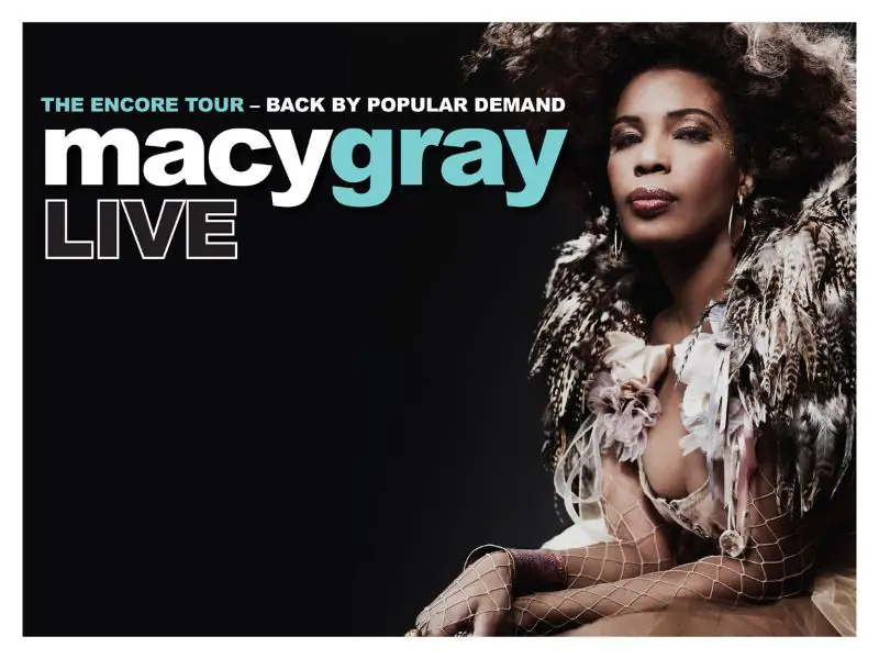 MACY GRAY - Australian & New Zealand Tour 2026 at Albury Entertainment Centre