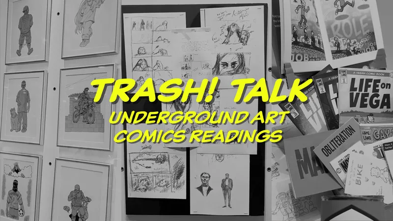 TRASH! Talk: Underground Art Comics Readings at Confederation Centre of the Arts