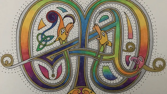 Celtic Illuminated Letters Class at The Registry Theatre