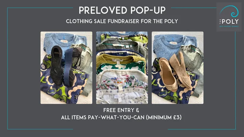 Preloved Pop-Up en Royal Cornwall Polytechnic Society