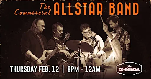 THE COMMERCIAL ALLSTAR BAND at The Commercial - Blues On Whyte