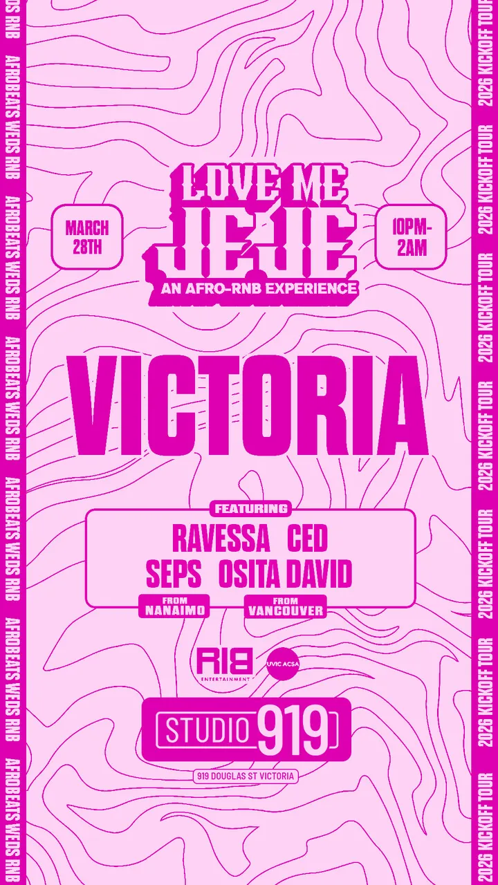 Love Me Jeje: An Afro-rnb Experience Victoria