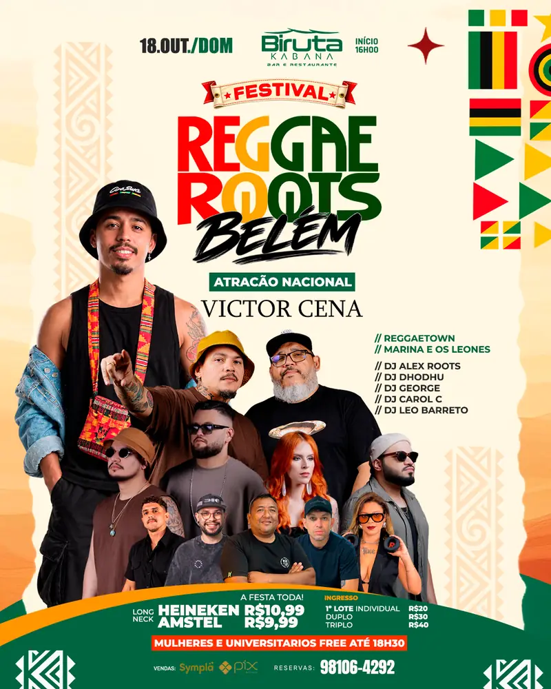 Festival Reggae Roots en Açaí Biruta