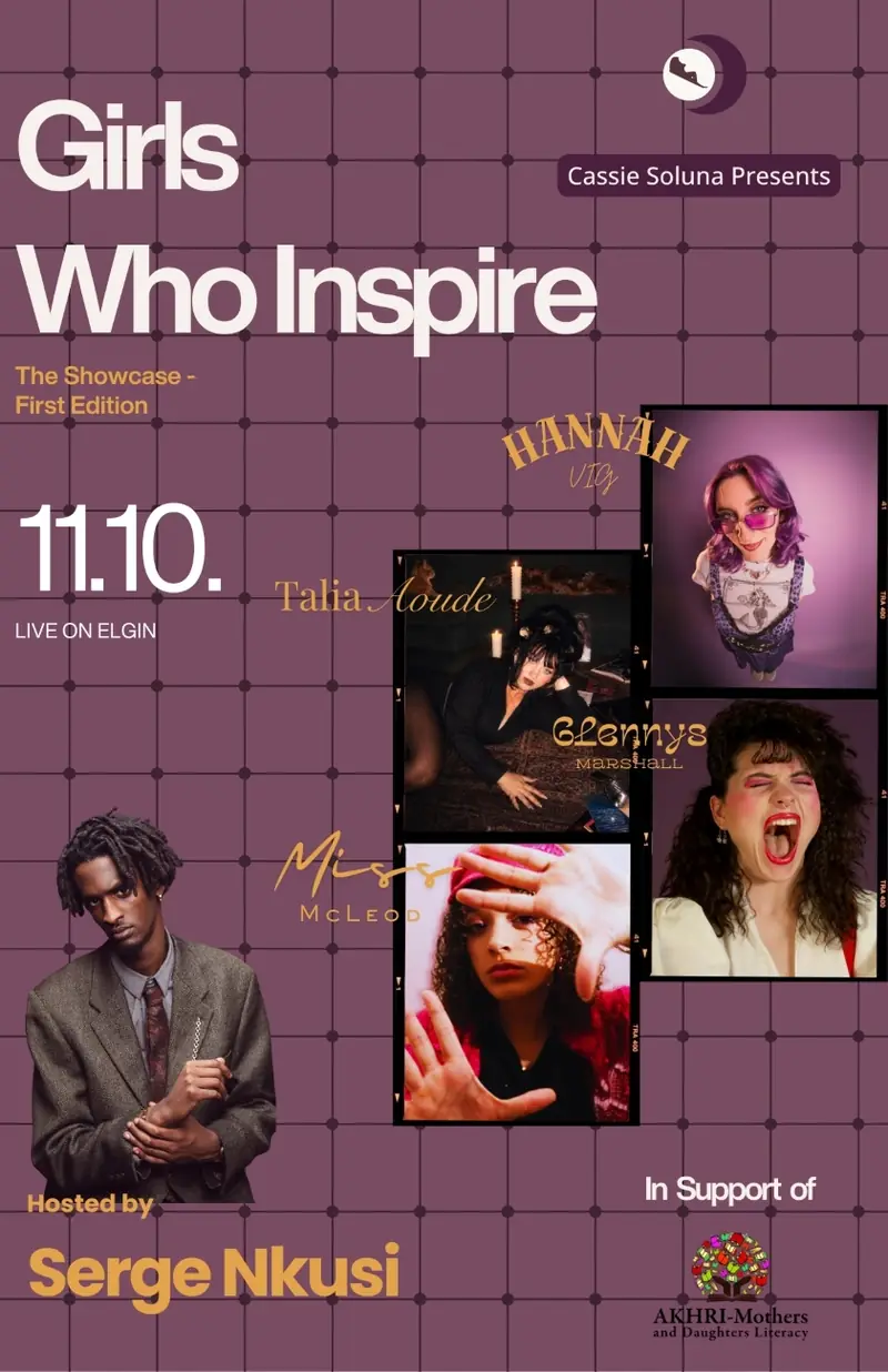 Girls Who Inspire-The Showcase en LIVE on Elgin