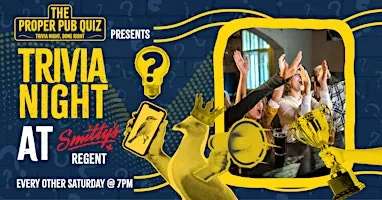 The Proper Pub Quiz at Smitty's - Regent à Smitty's Restaurant & Lounge - Winnipeg Regent