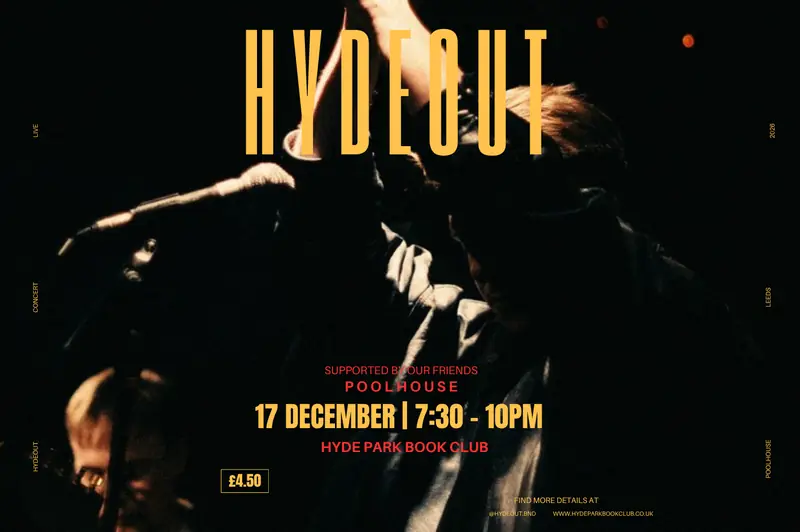 Hydeout in the Snug en Hyde Park Book Club