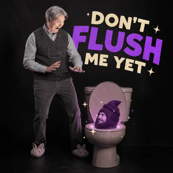 Don’t Flush Me Yet! by George Williams & Alan Robinson-Rising à South London Theatre, SLT Fire Station