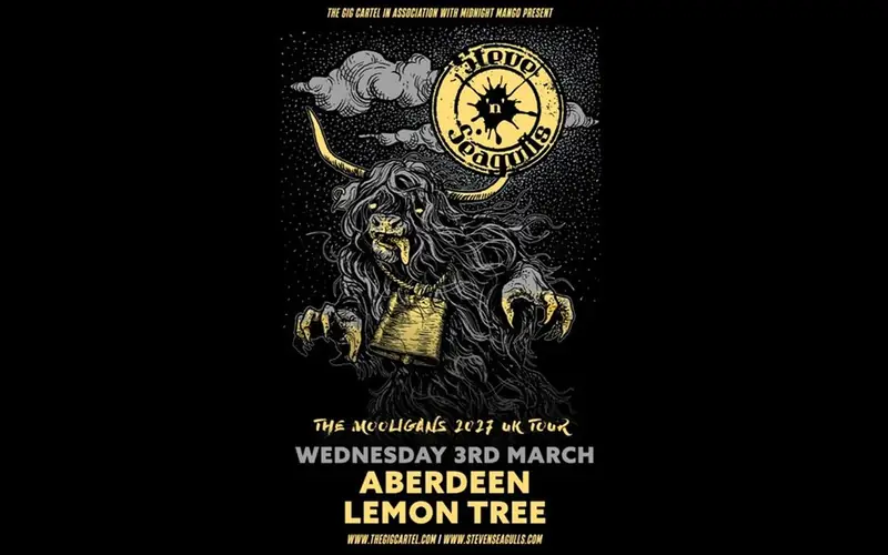 Steve 'n' Seagulls: The Mooligans 2027 UK Tour at The Lemon Tree
