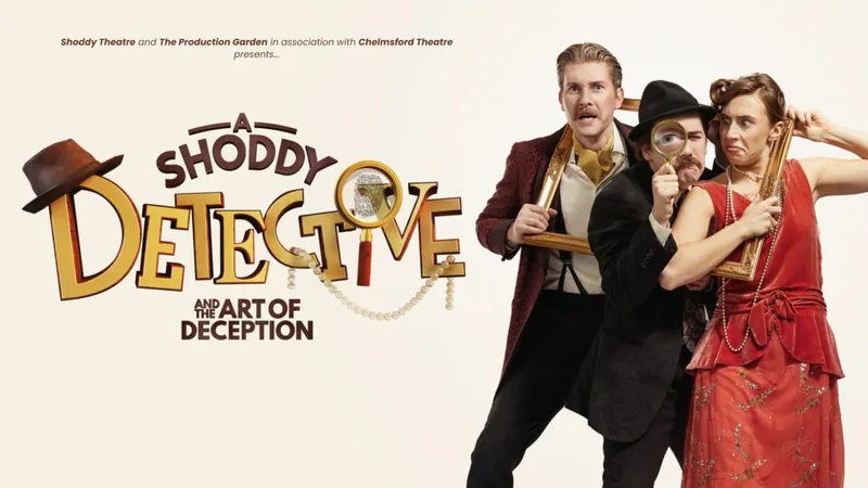 A Shoddy Detective and The Art of Deception at Malvern Theatres