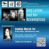 Jazz Session No.5: ‘Tribute to Cole Porter’ Amy & Her Accomplices