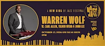 Infidels Jazz Presents: Warren Wolf at Revue Stage