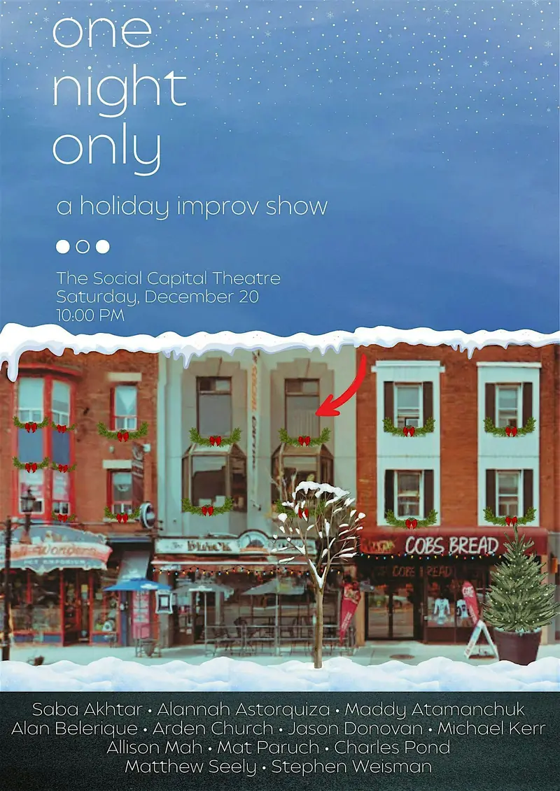 One Night Only - A Holiday Comedy Show
