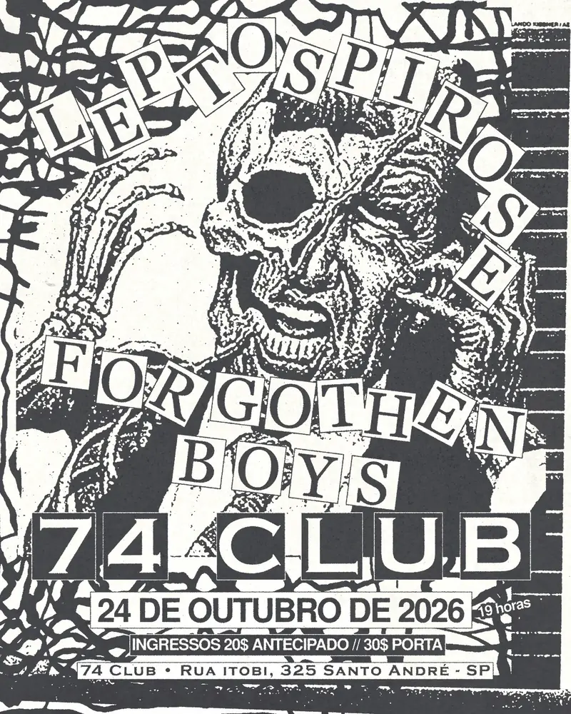 Leptospirose e Forgotten Boys à 74club