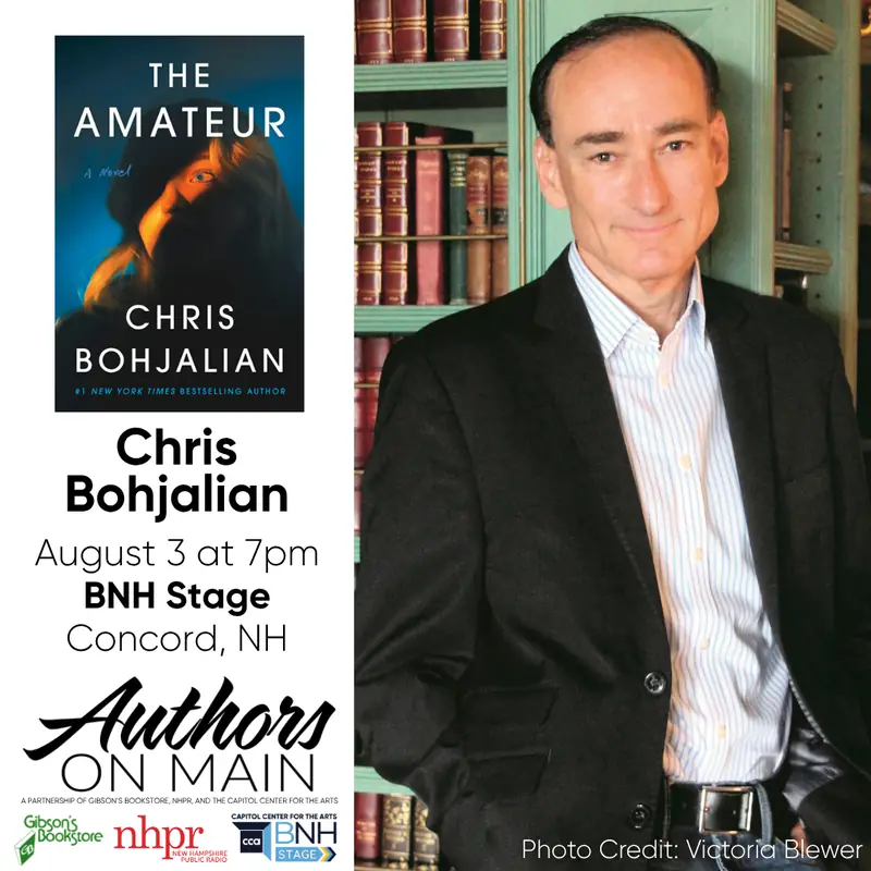 Authors on Main: Chris Bohjalian à Bank of NH Stage