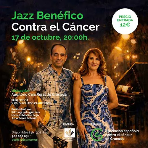 Jazz Benéfico Contra el Cáncer at Auditorio Caja Rural Granada