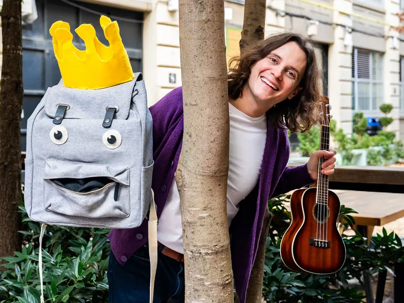 Princess Backpack and Benjamin à Wolf Trap