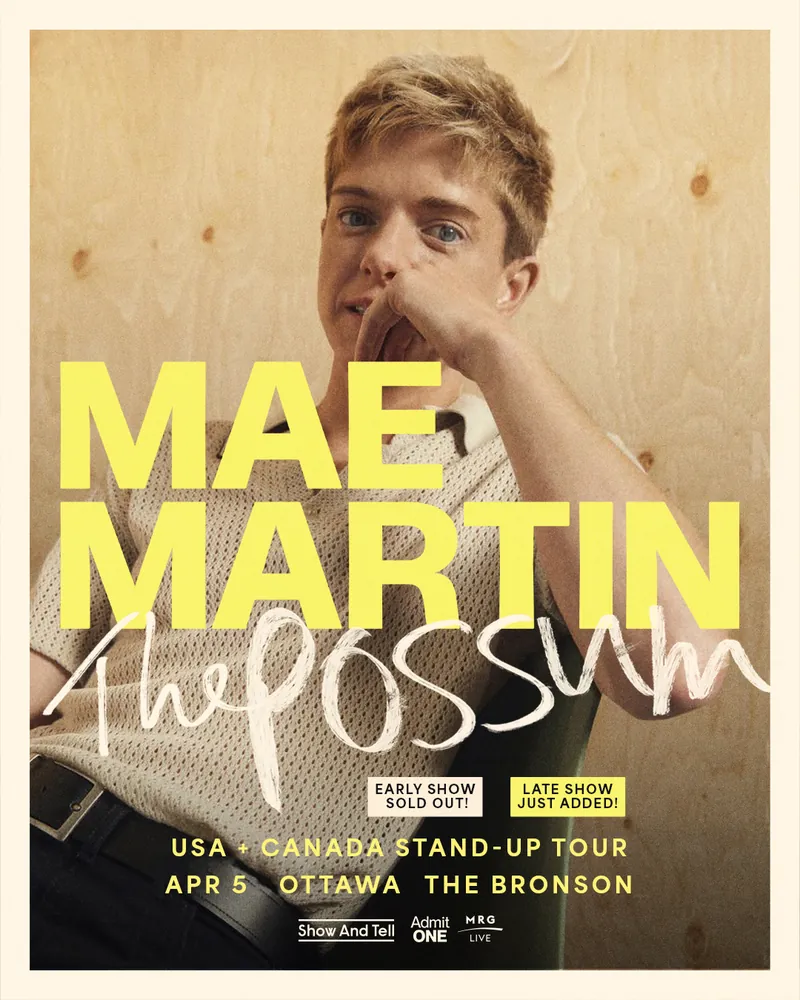 MAE MARTIN ~ Late Show added