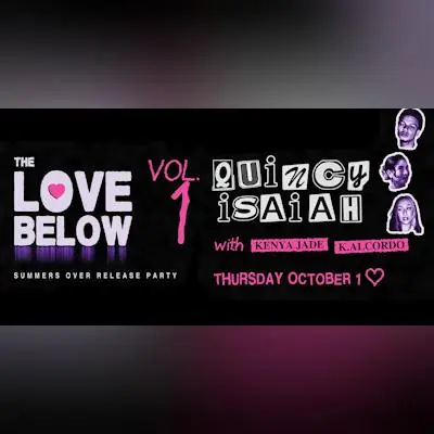 The Love Below: Summer's Over Release Party à Adelaide Hall