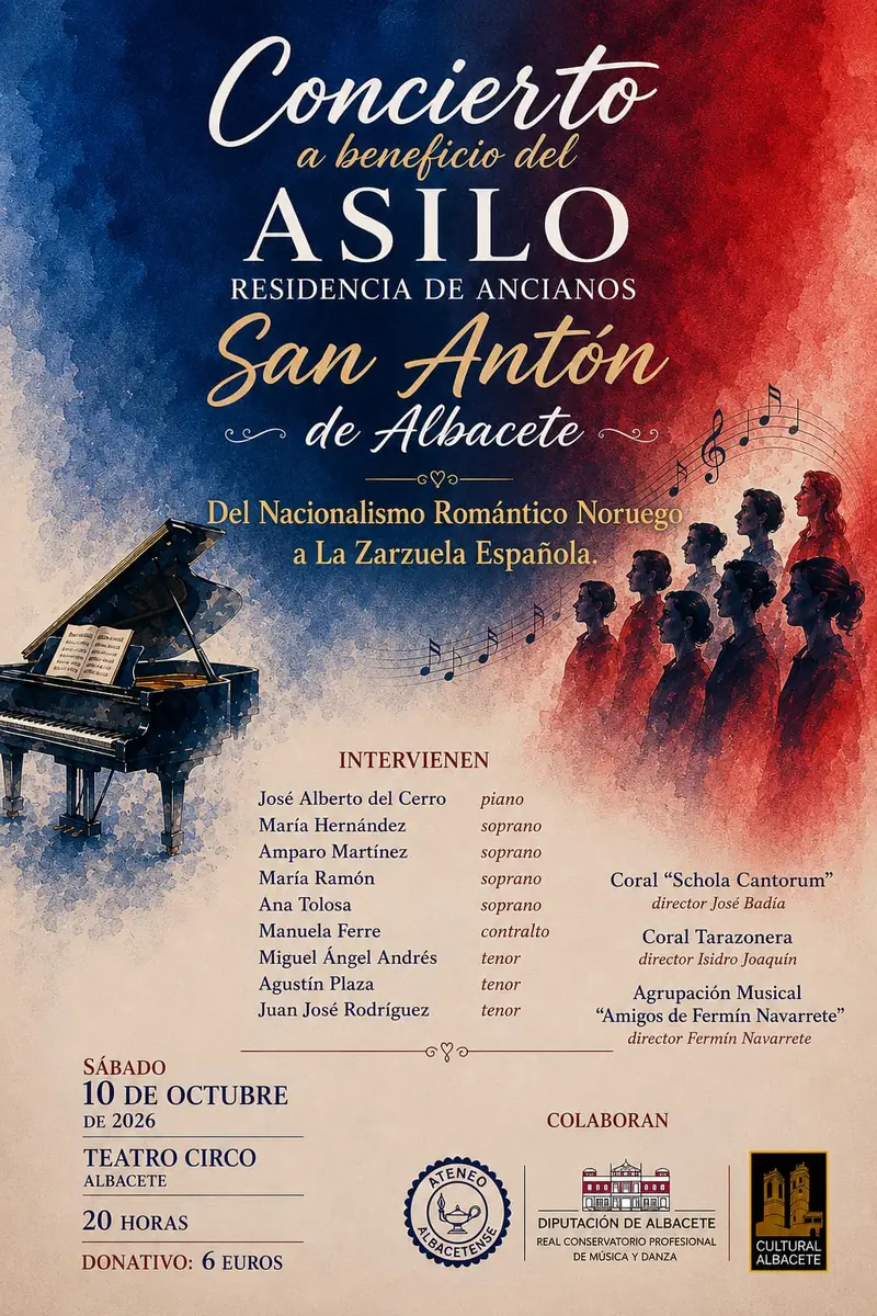 Concierto benéfico a favor de la Residencia-Asilo de San Antón à Teatro Circo