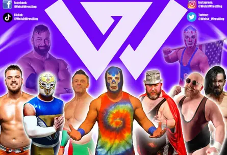 Reslo Byw 2026 Welsh Wrestling à Galeri Caernarfon