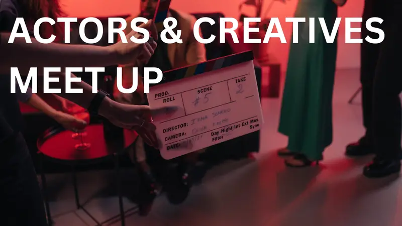 Actors & Creatives Meet Up at Royal Cornwall Polytechnic Society